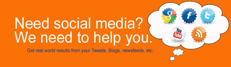 Need social media? We need to help you.