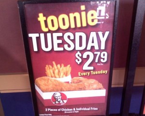 Toonie Tuesday just $2.79?