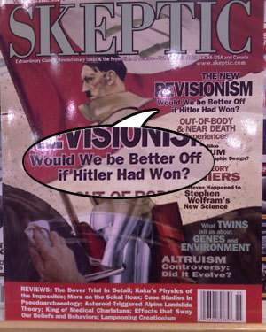 Skeptic Magazine Cover - for the record, I say no. Skeptic Magazine Cover - for the record, I say no.